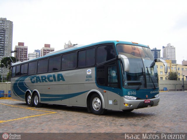 Viação Garcia 6146 na cidade de Curitiba, Paraná, Brasil, por ISAAC MATOS PREIZNER. ID da foto: 6952.