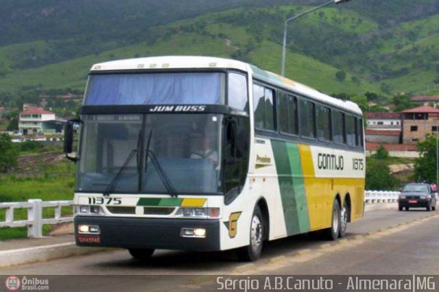 Empresa Gontijo de Transportes 11375 na cidade de Almenara, Minas Gerais, Brasil, por Sérgio Augusto Braga Canuto. ID da foto: 7803.