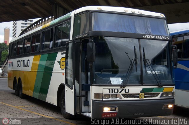 Empresa Gontijo de Transportes 11070 na cidade de Belo Horizonte, Minas Gerais, Brasil, por Sérgio Augusto Braga Canuto. Número da foto: #8721.