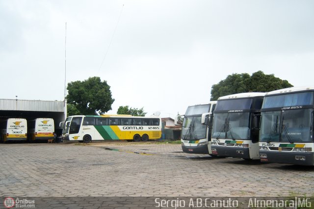Empresa Gontijo de Transportes GARAGEM AMJ na cidade de Almenara, Minas Gerais, Brasil, por Sérgio Augusto Braga Canuto. Número da foto: #8705.