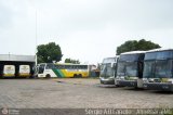 Empresa Gontijo de Transportes GARAGEM AMJ na cidade de Almenara, Minas Gerais, Brasil, por Sérgio Augusto Braga Canuto. Número da foto: #:id.