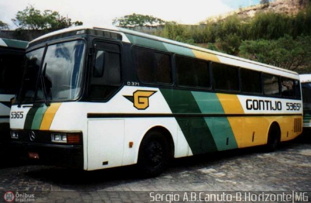 Empresa Gontijo de Transportes 5365 na cidade de Belo Horizonte, Minas Gerais, Brasil, por Sérgio Augusto Braga Canuto. ID da foto: 9441.