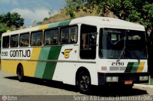 Empresa Gontijo de Transportes 2130 na cidade de Belo Horizonte, Minas Gerais, Brasil, por Sérgio Augusto Braga Canuto. ID da foto: 9444.