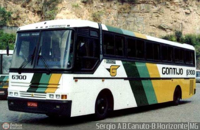 Empresa Gontijo de Transportes 6300 na cidade de Belo Horizonte, Minas Gerais, Brasil, por Sérgio Augusto Braga Canuto. ID da foto: 9556.