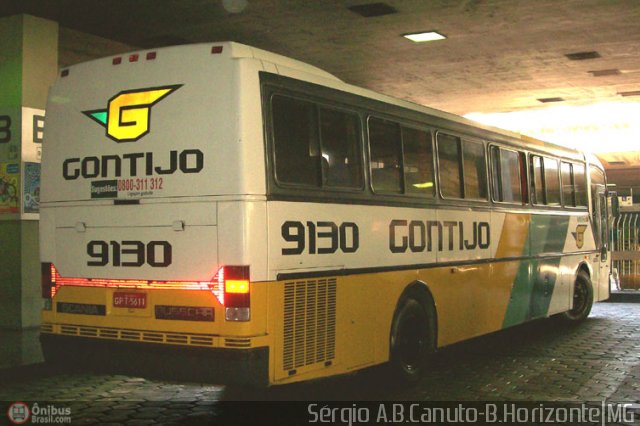 Empresa Gontijo de Transportes 9130 na cidade de Belo Horizonte, Minas Gerais, Brasil, por Sérgio Augusto Braga Canuto. ID da foto: 9527.