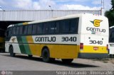 Empresa Gontijo de Transportes 3040 na cidade de Almenara, Minas Gerais, Brasil, por Sérgio Augusto Braga Canuto. ID da foto: :id.