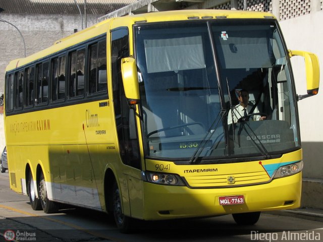 Viação Itapemirim 9041 na cidade de Rio de Janeiro, Rio de Janeiro, Brasil, por Diego Almeida Araujo. ID da foto: 9906.