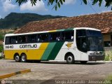 Empresa Gontijo de Transportes 11040 na cidade de Almenara, Minas Gerais, Brasil, por Sérgio Augusto Braga Canuto. Número da foto: #:id.
