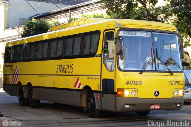 Viação Itapemirim 40193 na cidade de Rio de Janeiro, Rio de Janeiro, Brasil, por Diego Almeida Araujo. Número da foto: #10580.