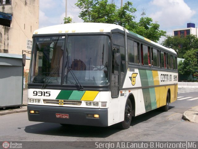 Empresa Gontijo de Transportes 9315 na cidade de Belo Horizonte, Minas Gerais, Brasil, por Sérgio Augusto Braga Canuto. ID da foto: 10350.