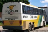 Empresa Gontijo de Transportes 15105 na cidade de Almenara, Minas Gerais, Brasil, por Sérgio Augusto Braga Canuto. Número da foto: #:id.