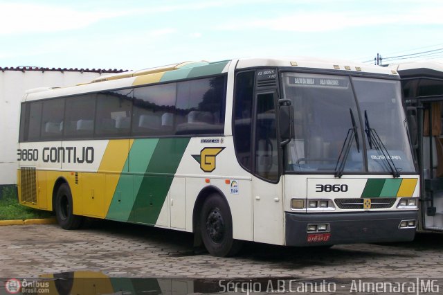 Empresa Gontijo de Transportes 3860 na cidade de Almenara, Minas Gerais, Brasil, por Sérgio Augusto Braga Canuto. ID da foto: 12268.