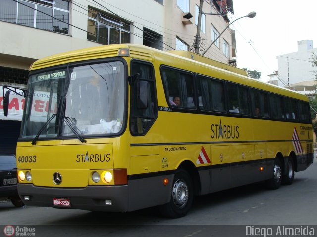 Viação Itapemirim 40033 na cidade de Cachoeiro de Itapemirim, Espírito Santo, Brasil, por Diego Almeida Araujo. Número da foto: #12625.