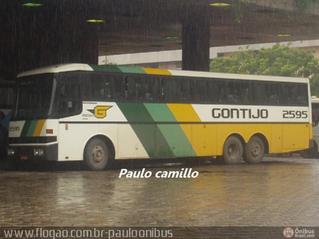 Empresa Gontijo de Transportes 2595 na cidade de Belo Horizonte, Minas Gerais, Brasil, por Paulo Camillo Mendes Maria. ID da foto: 14060.