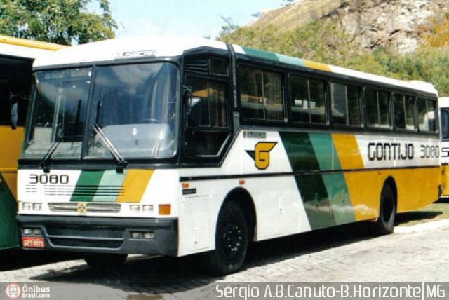 Empresa Gontijo de Transportes 3080 na cidade de Belo Horizonte, Minas Gerais, Brasil, por Sérgio Augusto Braga Canuto. ID da foto: 14054.