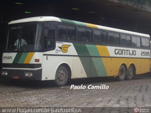 Empresa Gontijo de Transportes 2595 na cidade de Belo Horizonte, Minas Gerais, Brasil, por Paulo Camillo Mendes Maria. ID da foto: 14061.