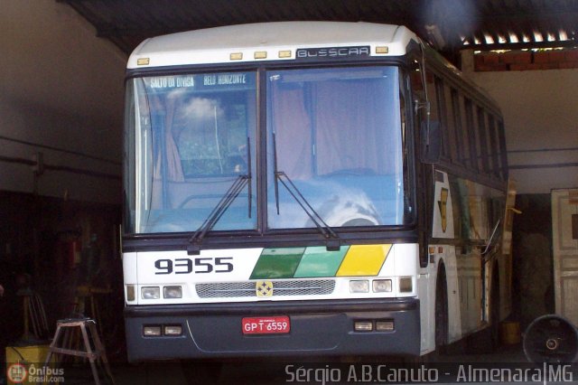 Empresa Gontijo de Transportes 9355 na cidade de Almenara, Minas Gerais, Brasil, por Sérgio Augusto Braga Canuto. Número da foto: #10911.
