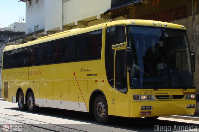 Viação Itapemirim 45269 na cidade de Rio de Janeiro, Rio de Janeiro, Brasil, por Diego Almeida Araujo. Número da foto: #15671.