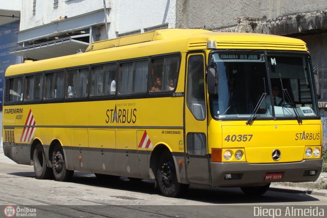 Viação Itapemirim 40357 na cidade de Rio de Janeiro, Rio de Janeiro, Brasil, por Diego Almeida Araujo. Número da foto: #15967.