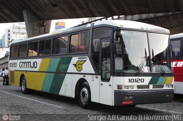 Empresa Gontijo de Transportes 10120 na cidade de Belo Horizonte, Minas Gerais, Brasil, por Sérgio Augusto Braga Canuto. ID da foto: 16063.