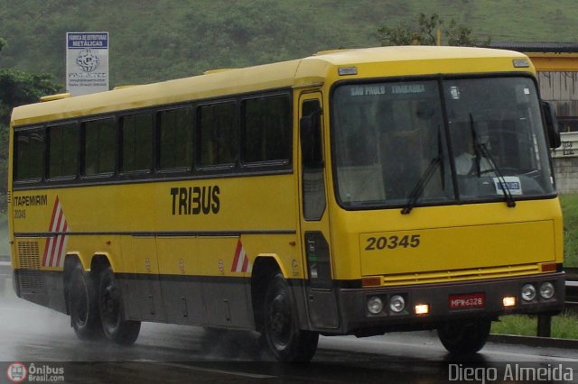 Viação Itapemirim 20345 na cidade de Queimados, Rio de Janeiro, Brasil, por Diego Almeida Araujo. ID da foto: 11762.