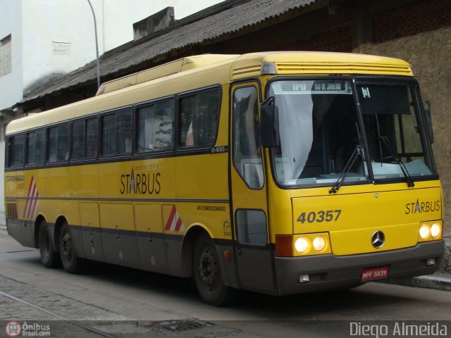 Viação Itapemirim 40357 na cidade de Rio de Janeiro, Rio de Janeiro, Brasil, por Diego Almeida Araujo. Número da foto: #17412.