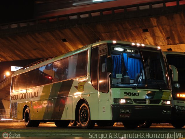Empresa Gontijo de Transportes 3890 na cidade de Belo Horizonte, Minas Gerais, Brasil, por Sérgio Augusto Braga Canuto. Número da foto: #18165.