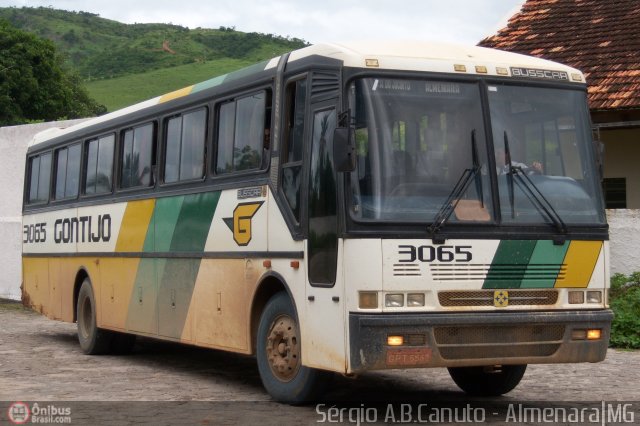 Empresa Gontijo de Transportes 3065 na cidade de Almenara, Minas Gerais, Brasil, por Sérgio Augusto Braga Canuto. Número da foto: #19641.