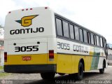 Empresa Gontijo de Transportes 3055 na cidade de Almenara, Minas Gerais, Brasil, por Sérgio Augusto Braga Canuto. ID da foto: :id.