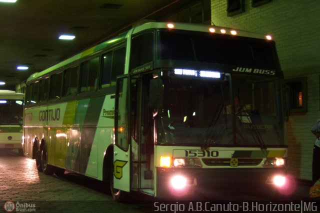 Empresa Gontijo de Transportes 15310 na cidade de Belo Horizonte, Minas Gerais, Brasil, por Sérgio Augusto Braga Canuto. ID da foto: 19940.