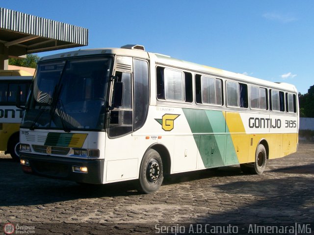 Empresa Gontijo de Transportes 3135 na cidade de Almenara, Minas Gerais, Brasil, por Sérgio Augusto Braga Canuto. ID da foto: 19909.