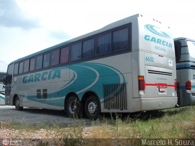 Viação Garcia 6632 na cidade de São José dos Campos, São Paulo, Brasil, por Marcelo H.  Souza. Número da foto: #16488.