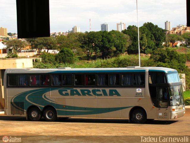 Viação Garcia 6572 na cidade de Cornélio Procópio, Paraná, Brasil, por Tadeu Carnevalli. ID da foto: 20135.