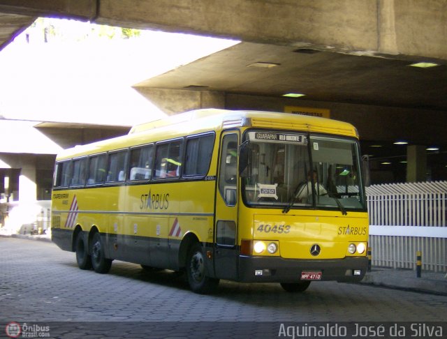 Viação Itapemirim 40453 na cidade de Belo Horizonte, Minas Gerais, Brasil, por Aguinaldo José da Silva. Número da foto: #23064.