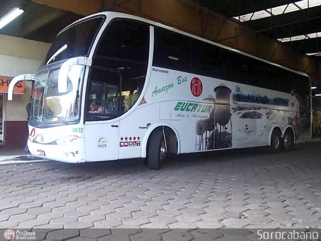 Eucatur - Empresa União Cascavel de Transportes e Turismo 4072 na cidade de Campo Grande, Mato Grosso do Sul, Brasil, por Elias  Junior. Número da foto: #23183.