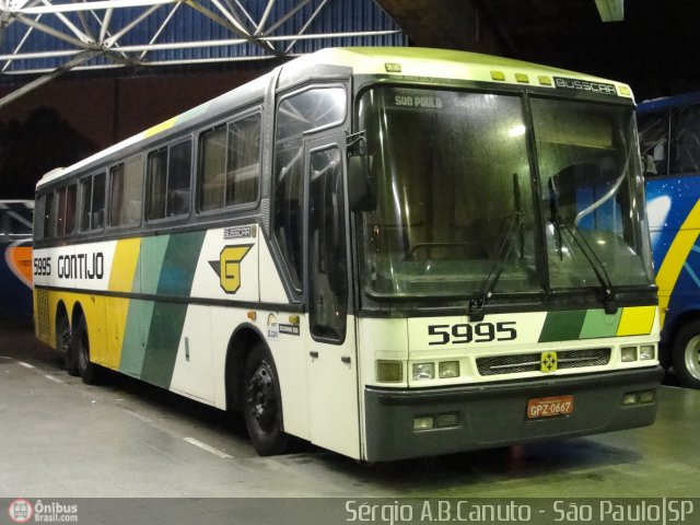 Empresa Gontijo de Transportes 5995 na cidade de São Paulo, São Paulo, Brasil, por Sérgio Augusto Braga Canuto. Número da foto: #23722.