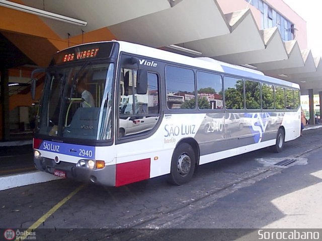 Viação São Luiz 2940 na cidade de Campo Grande, Mato Grosso do Sul, Brasil, por Elias  Junior. ID da foto: 24401.