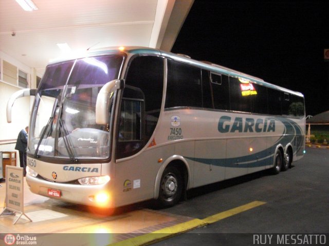 Viação Garcia 7450 na cidade de , por Ruy Messatto. ID da foto: 30349.