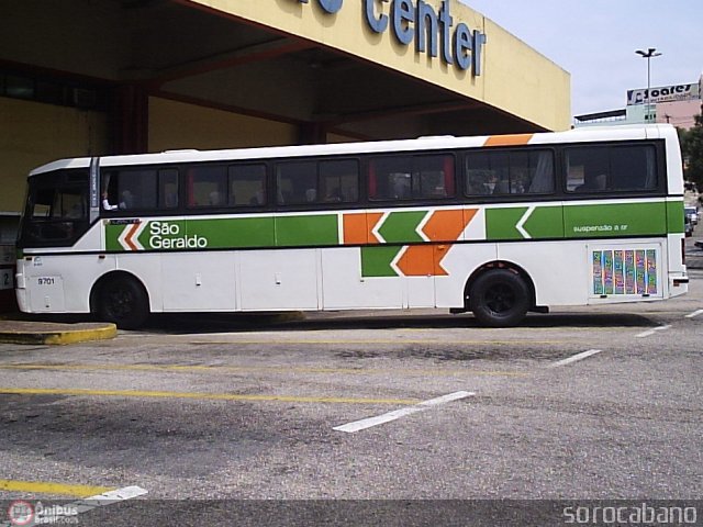 Cia. São Geraldo de Viação 9701 na cidade de Sorocaba, São Paulo, Brasil, por Elias  Junior. Número da foto: #31234.