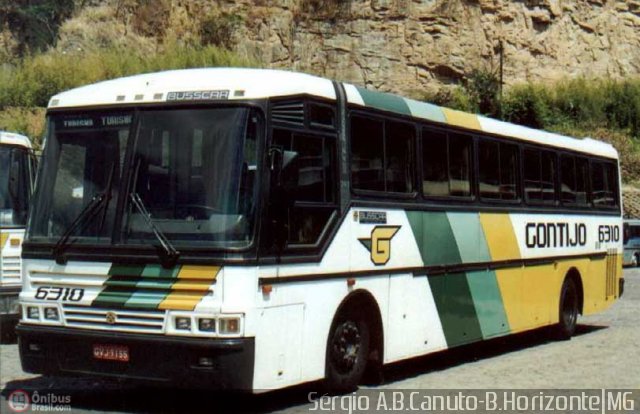 Empresa Gontijo de Transportes 6310 na cidade de Belo Horizonte, Minas Gerais, Brasil, por Sérgio Augusto Braga Canuto. ID da foto: 31469.