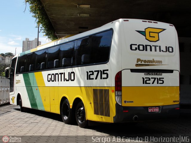 Empresa Gontijo de Transportes 12715 na cidade de Belo Horizonte, Minas Gerais, Brasil, por Sérgio Augusto Braga Canuto. ID da foto: 27591.