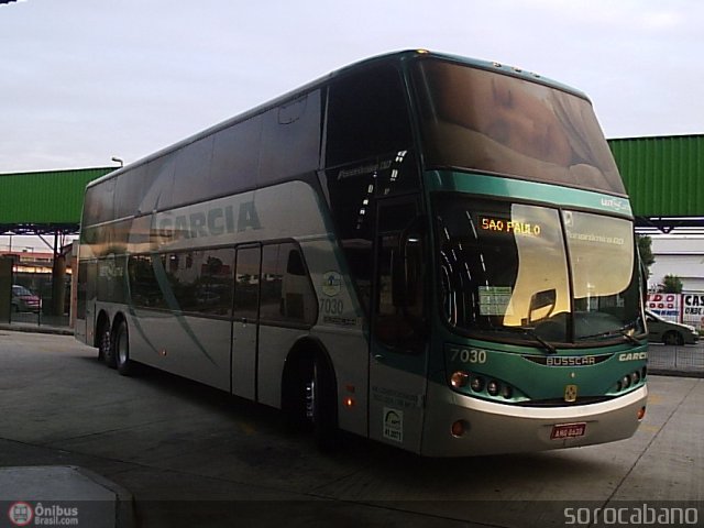 Viação Garcia 7030 na cidade de São Paulo, São Paulo, Brasil, por Elias  Junior. Número da foto: #34108.